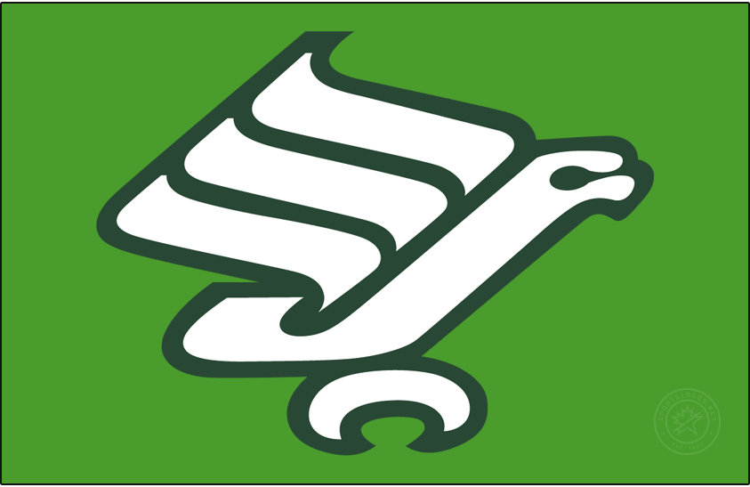 North Texas Mean Green 1973-1983 Primary Dark Logo iron on transfers for clothing